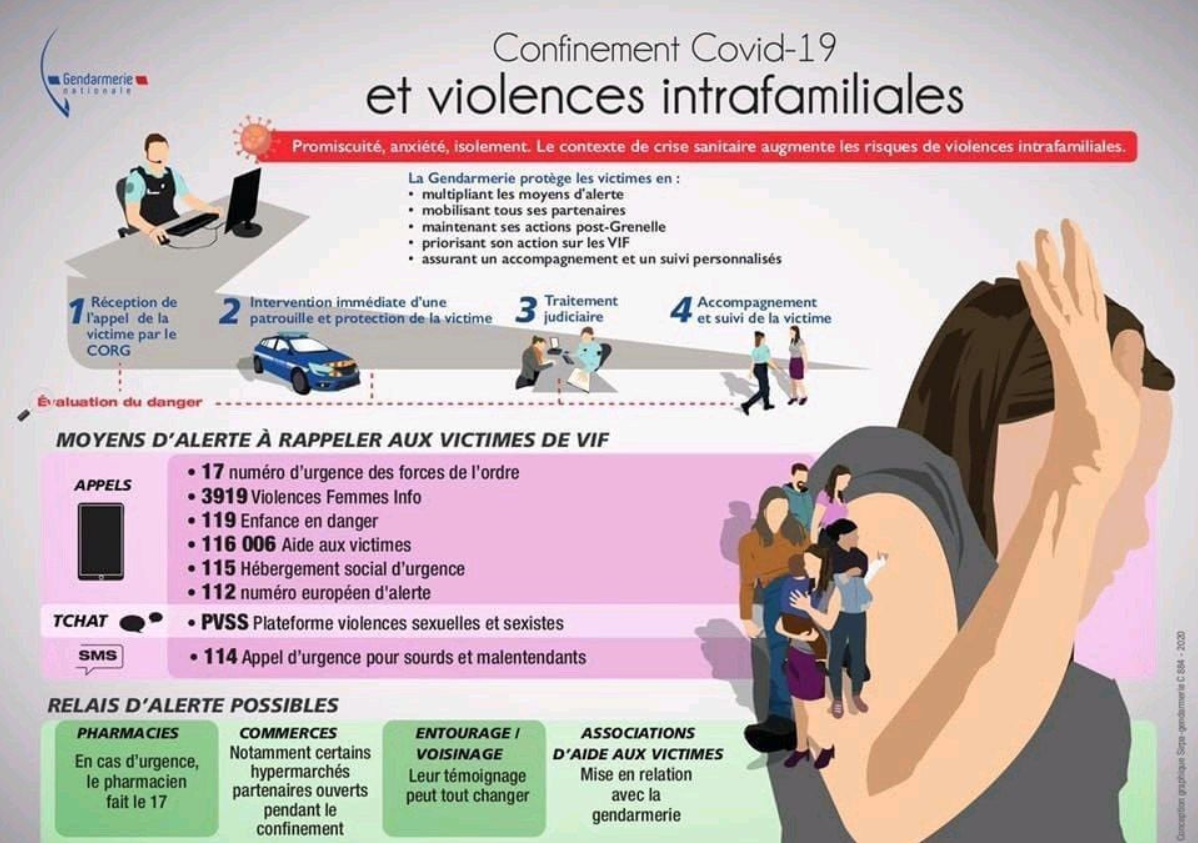 Confinement Covid-19 Et Violences Intrafamiliales. - Elisabeth Toutut ...