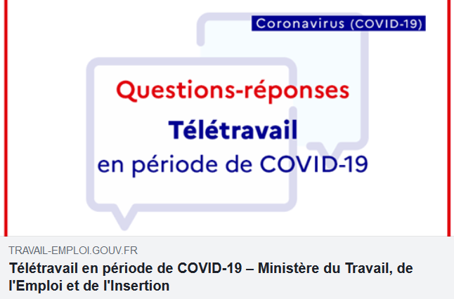 Faq Teletravail En Periode De Covid 19 Elisabeth Toutut Picard